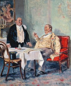 En un restaurante, 1914